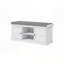 Banc d'entrée, banc de rangement pour chaussures