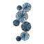 Accessoire mural en métal peint à la main 31,1 po x 13,8 po | 100% métal, épaisseur: 0,03 pouce | Variations de couleurs uniques, parfaites pour la décoration intérieure et les intérieurs modernes, design durable et élégant-1306055375