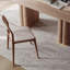 Durable Imitation Leather Ash Wood Dining Chairs