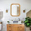 Armoire à miroir avec tablettes de rangement