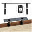 Ensemble de 2 tablettes de salle de bain flottantes pour étagère murale au-dessus de la toilette, ensemble de 2 petites décorations murales style campagne-128899082