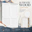 Porte coulissante intérieure blanche 80 "pour garde-manger et garde-robe avec quincaillerie complète-126825757