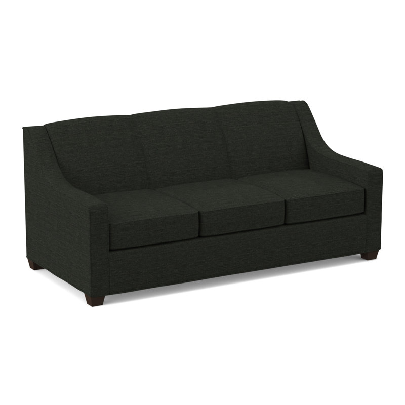 Phillips Square Arm Sofa with Reversible Cushions, Cafelle, Antic Pepper, 34.5" H x 76" W x 36" D