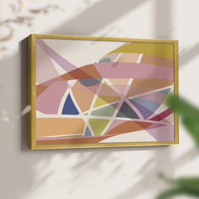 Pensées d'Herbin II - reproduction encadrée - réversible