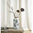 Flower Vase With Floral Pattern
