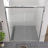 56 - 60" Width Double Sliding Shower Door With 1/4" (6Mm) Tempered Glass, Rust Hardware, American Design Enclosure For Bathroom Finished Glass Easy To Install And Safe In