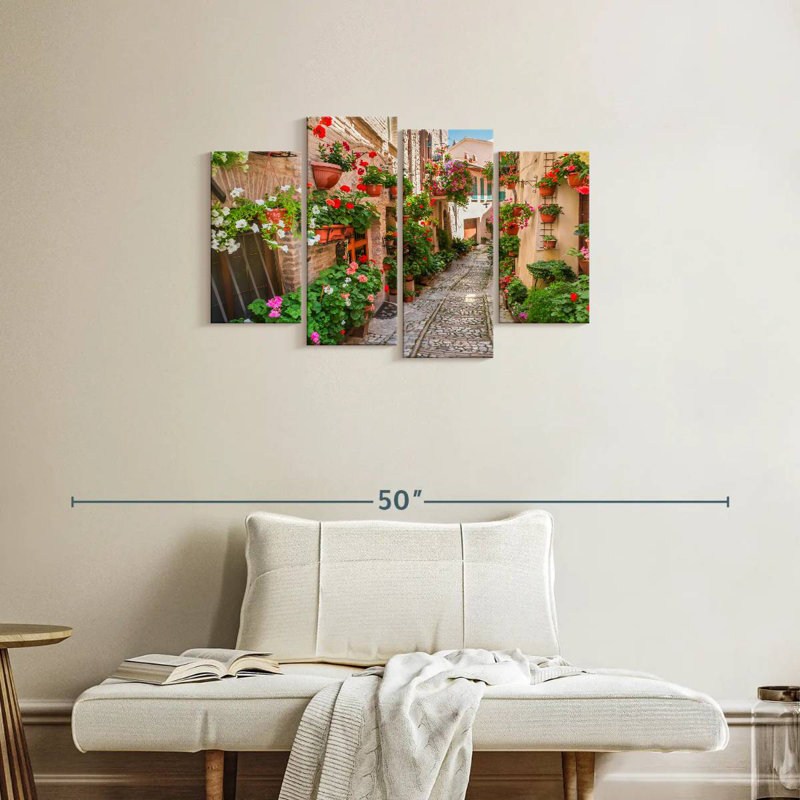 Marchelle Umbria, rue florale, H 22 po x l 36 po