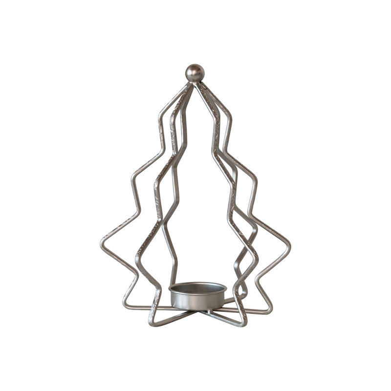 Metal Tree Shaped Tealight Holder