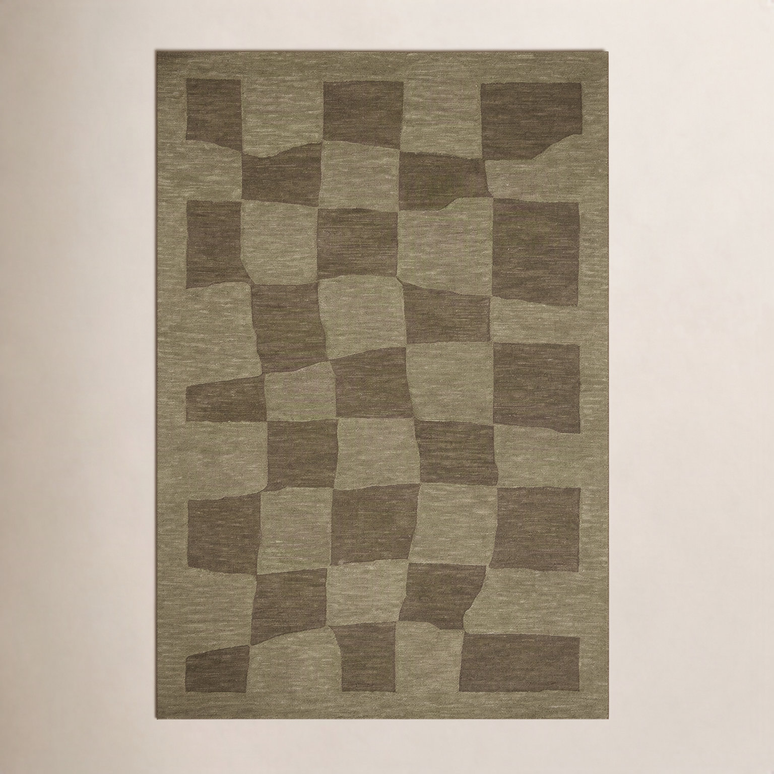 Leanne Ford x Loloi Craven Green Olive Rug, Rectangle 3'6" x 5'6"