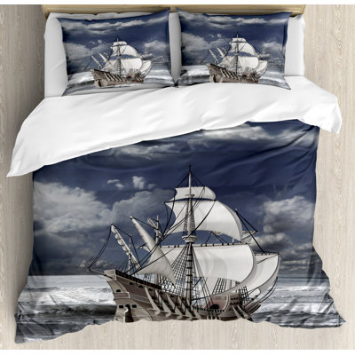 Landscape Coastal Duvet Cover