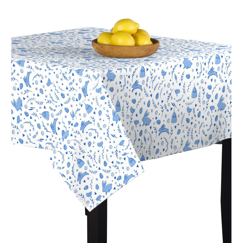 Agonlane Bunnies Tablecloth, 60" x 60"