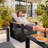  Outdoor Oversized Aluminum 2-Seater Sofa With 6-Inch Cushion-113960394