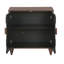 Buffet de 30,31 pouces avec motif en nid d'abeille, armoire d'appoint moderne pour un rangement polyvalent et une décoration intérieure élégante-130918196-130918198