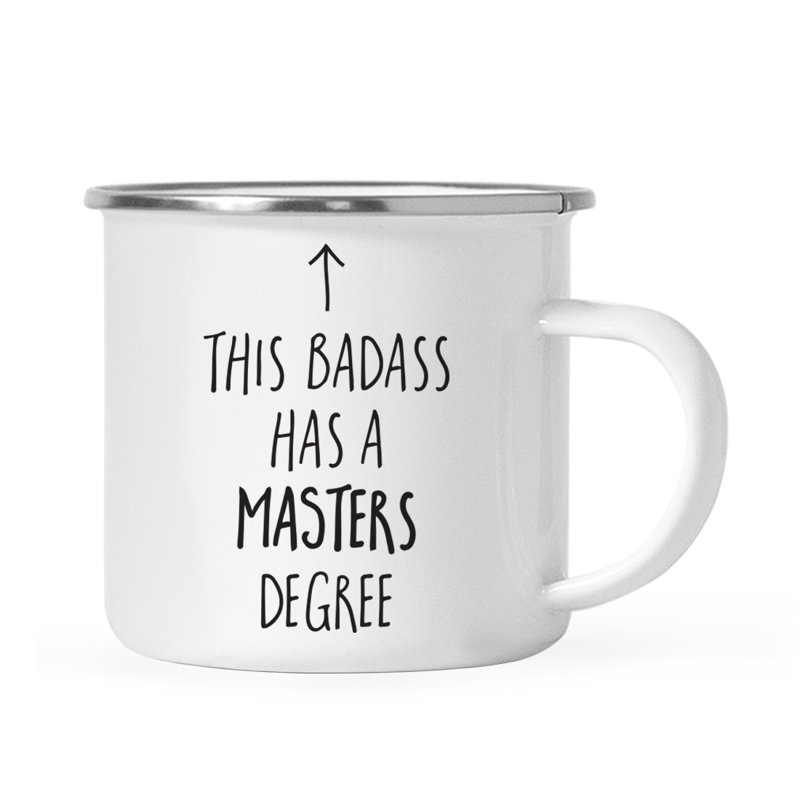 11 oz. Tasse à café en acier inoxydable avec graduation, paquet de 1