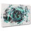 A Teal Rose - Wrapped Canvas Painting-56644789