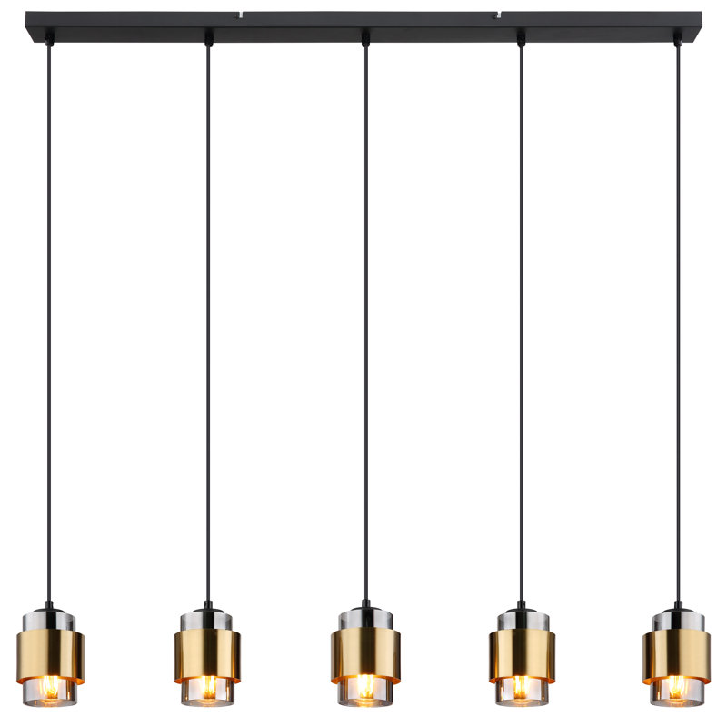5 - Light Matte Black Pendant