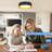 Janulia 15in LED Flush Mount, Modern Dimmable APP Remote Control
