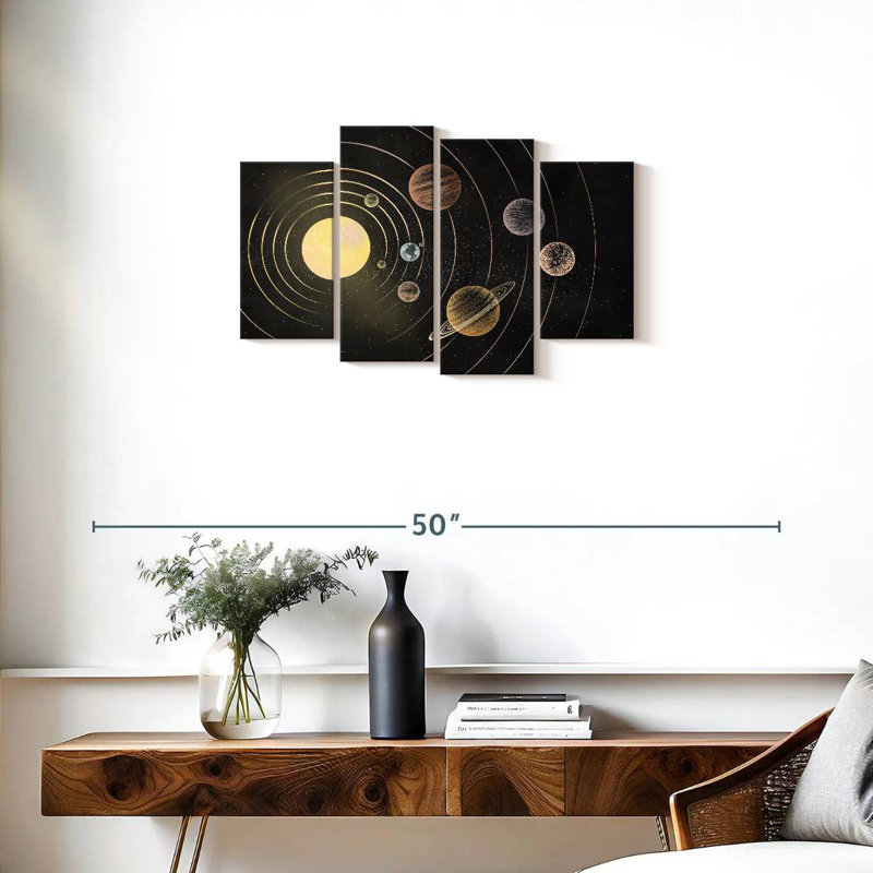 Solar System Orbit Rings