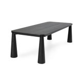 Atrop 102" Oak Wood Dining Table