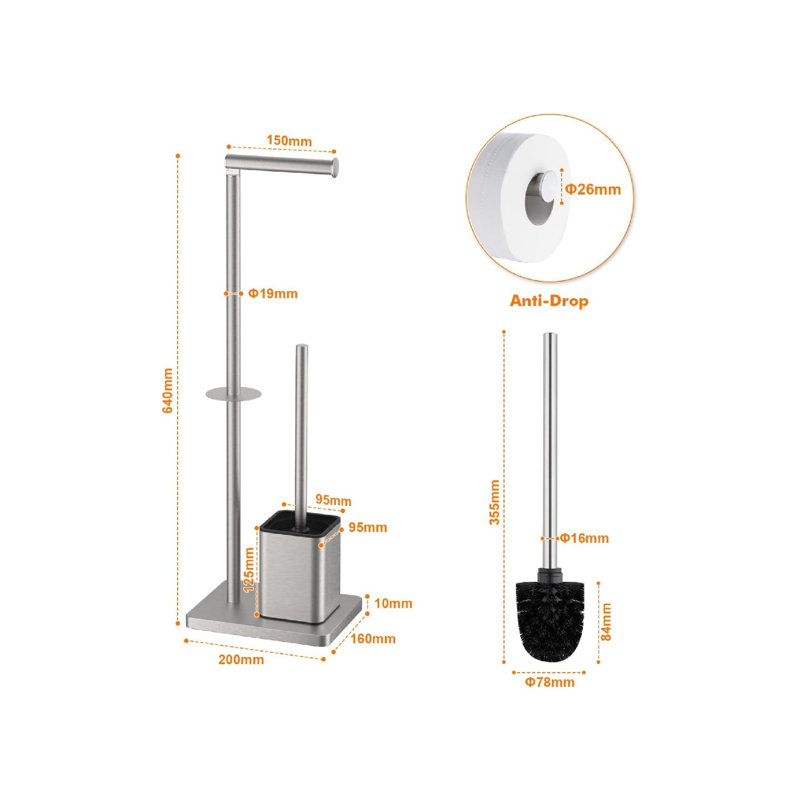 Steel Paper Towel Holder
