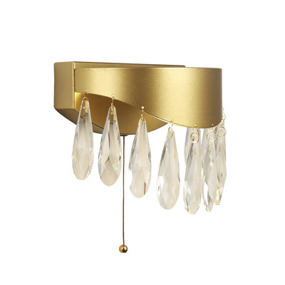 Peterlee Mild Steel LED Flush Mounted Sconce