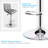 Ludmil Swivel Adjustable Height 32.5" Bar Stool-792978107