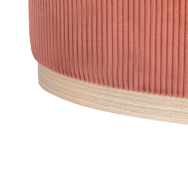 Banc elliptique souple, Orange rose