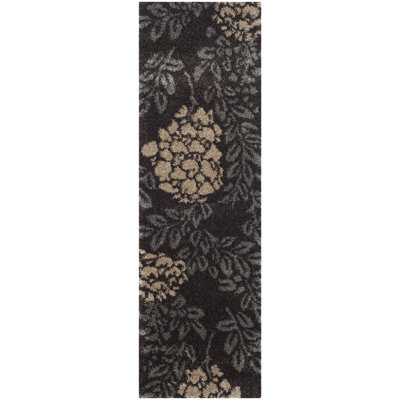 Chanhassen Shag Performance Floral Rug