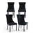 Velvet Dining Chairs, Upholstered High-end Tufted Dining Room Chair with Nailhead Back Ring-981963658-981963657