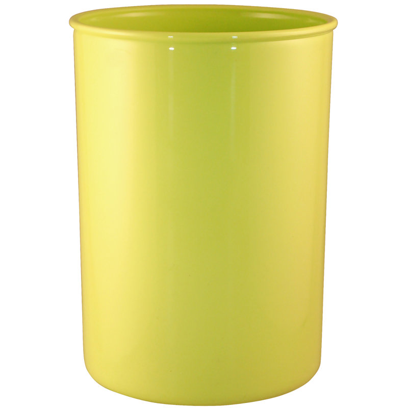 Pot à ustensiles en plastique Calypso Basics, Chaux