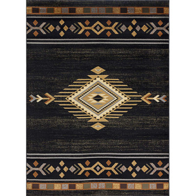 Traditional Southwest Area Rug, Runner Rug