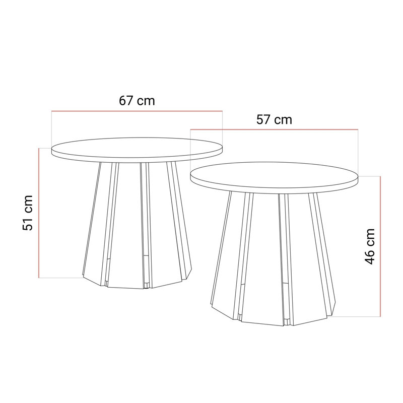 Coffee Table, Graphite black