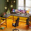 Bureau d'ordinateur en L 66 po-1086546294