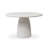 Haman Round Concrete Top with Concrete Base Dining Table-1526376257