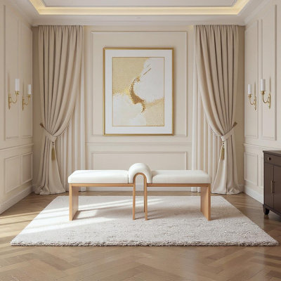 Banc en cuir Delphine Vegan
