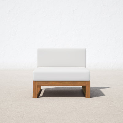 Upland Teak Patio Lounge Chair