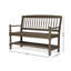 Banc en bois d'acacia Imperial-1539123647