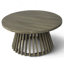 Table basse d'extérieur en bois d'acacia
