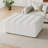 White Boucle Multipurpose Ottoman