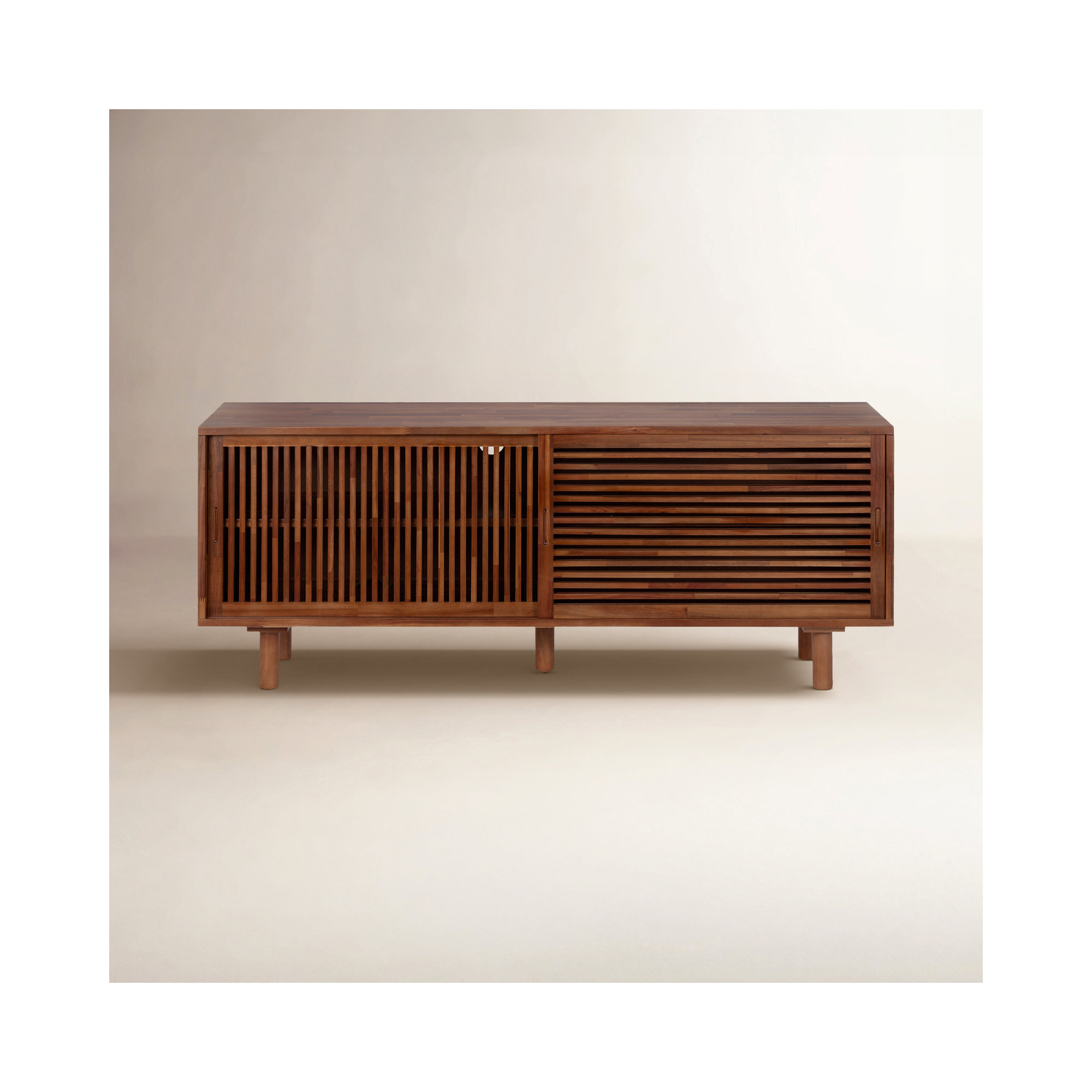 Jaime 59'' Media Console, Brown