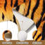 Irregular Animal Print Area Rug-968492070