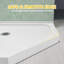 36 po P 36 po X P 5 1/2 po Base de douche H