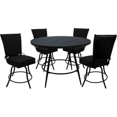 Dinette d'extérieur ou d'intérieur - Chaise pivotante sans accoudoirs
