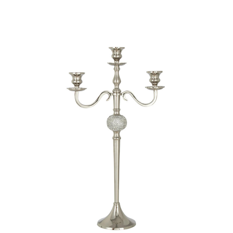 Wood Fireplace Candlestick