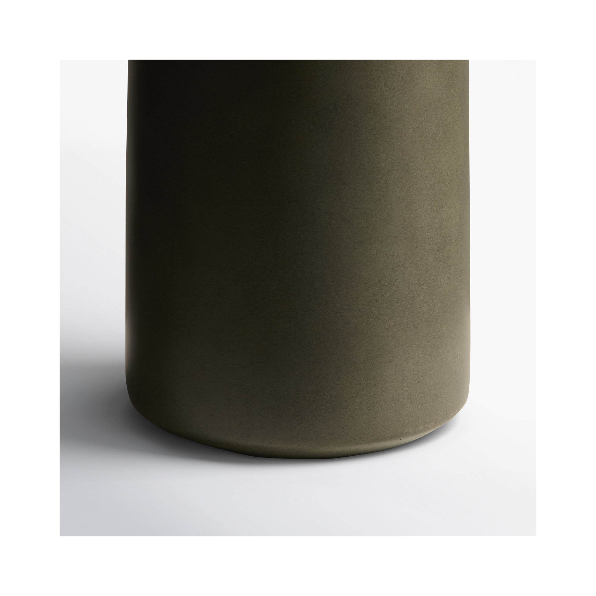 Lockwood Concrete Table Lamp, Gray Base / Taupe Shade
