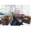 Agnew Faux Leather Club Chair-488802989