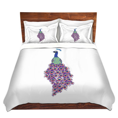  Ensemble de housse de couette Peacock