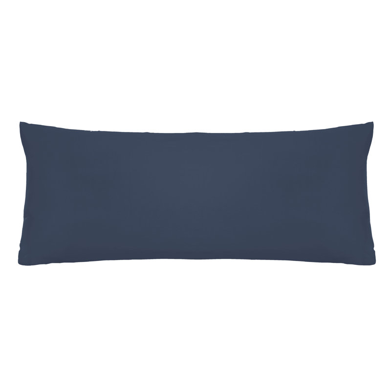 Rectangular Lumbar Cushion Cover, Titanium, 15cm H x 40cm W x 1cm D