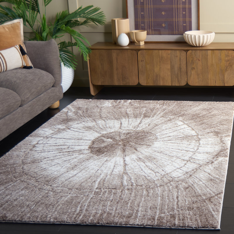 Northport Performance Abstract Rug, Rectangle 5'3" x 7'6"