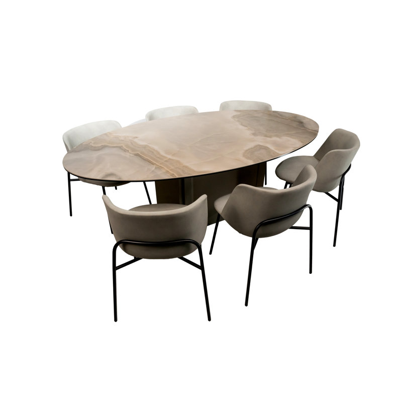 Caitlain 6 - Person Dining Set